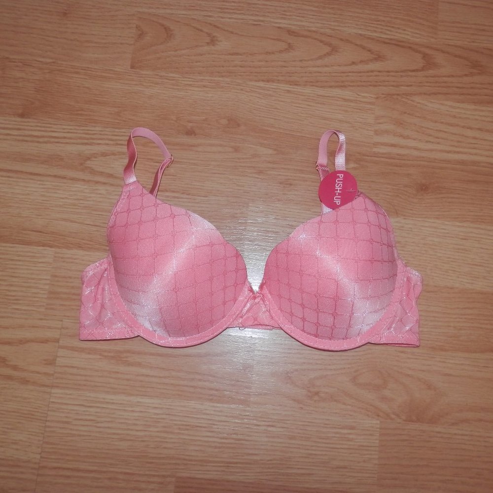 NEW Body Embrace 34C Padded Push Up Bra NWT